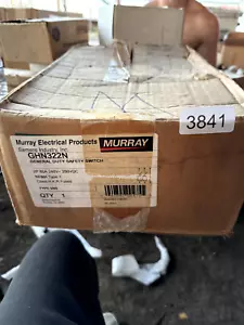 Murray GHN322N General Duty Safety Switch, 60A 240V-250VDC - Picture 1 of 1