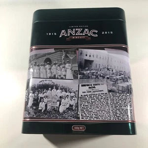 100 Years Gallipoli 1915-2015 ANZAC Biscuit Limited Edition Collectable Tin - Bild 1 von 9