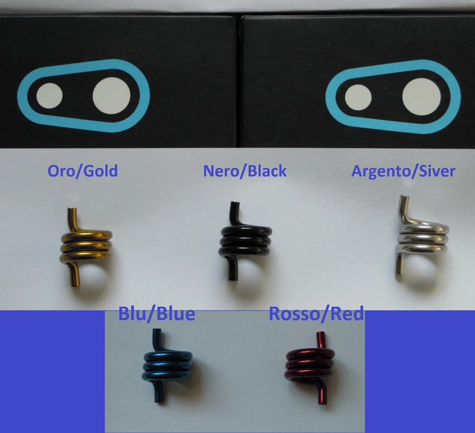 Crank Brothers - Molla x Egg Beater/Candy/Mallet Argento Oro Nero Rosso Blu -NEW - Image 1 of 1