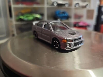 Tomica Mitsubishi Lancer Evolution IV Diecast Gray Multipack Exclusive - Image 1 of 4