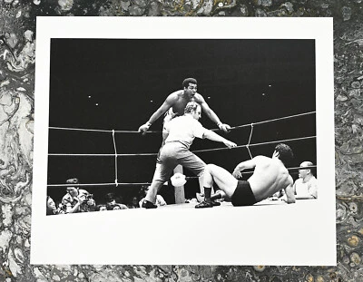 Muhammad Ali vs Antonio Inoki - Original photograph from the archive of Charlier - Image 1 of 3