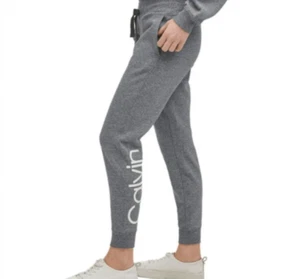 Calvin Klein Dark Gray Jogger Sweatpants w/ Drawstring, Size Medium, NWOT - Picture 1 of 1