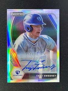 Trey Sweeney - 2021 Prizm Draft Picks #PDP20 - REFRACTOR AUTO - Yankees - Picture 1 of 2