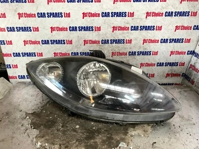 Faro halógeno conductor Seat Leon mk2 2007 DAÑO Foto 1 de 4