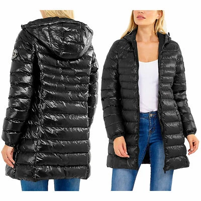 BRAVE SOUL LADIES PADDED PUFFER HOOD JACKET THICK WINTER WARM CASUAL OUTDOOR TOP - Image 1 of 3