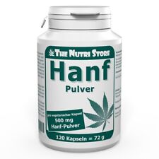 Hanfsamen Pulver 500 mg Kapseln 120 Stk. - PZN: 13978776