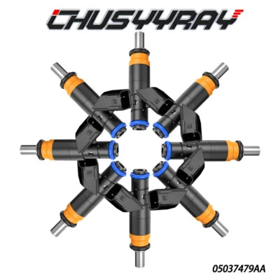 Inyectores de combustible 8X 05037479AA nueva actualización para Jeep Grand Cherokee 5,7 L 2012-2018 Foto 1 de 4
