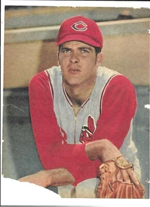 Cleveland Indians SAM McDOWELL FOTO revista foto de béisbol década de 1960 foto #1 - Imagen 1 de 1