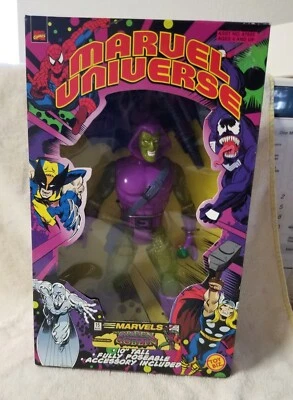 Boneco Marvel Universe Spiderman Duende Verde Totalmente Posável 10 Polegadas Brinquedo Biz Novo - Imagem 1 de 4