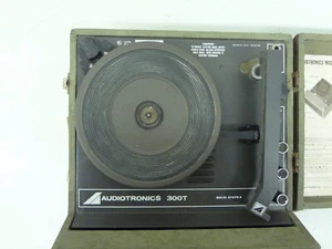 Audiotronics 300T Vintage Record Player 1960's - For Parts or Restoration - Picture 1 of 7