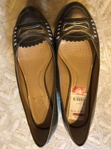 Circa Joan & David LUXE Series 1.25" Wedge Metallic Bronze women's Shoes 6.5 M   - Picture 1 of 10