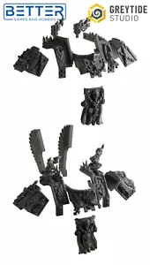 Ancient Dread Armour - conversion parts for Redempt, Sci-fi wargaming RPG - Picture 1 of 10