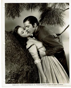 ORIG. 1946 PHOTO Movie Stars SUSAN HAYWARD and DANA ANDREWS in Canyon Passage - Picture 1 of 2