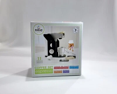 Juego de cafetera de madera 11 piezas KIDKRAFT Foto 1 de 4
