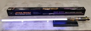 Master Replica Star Wars III Mace windu FX Lightsaber (non-hasbro black series) - Picture 1 of 7