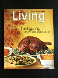 Martha Stewart Living Magazine November 2009  Thanksgiving - Bild 1 von 2