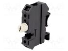 Connector: Rails Way: 1 Clamps: 2 0,5  16mm2 Screw Terminal PC10-DR-01P-13