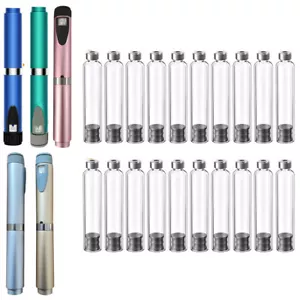 1set 3ml Magic Pen Insulin Cartridge Empty Cassette Bottle for Insulin Pen - Picture 1 of 33