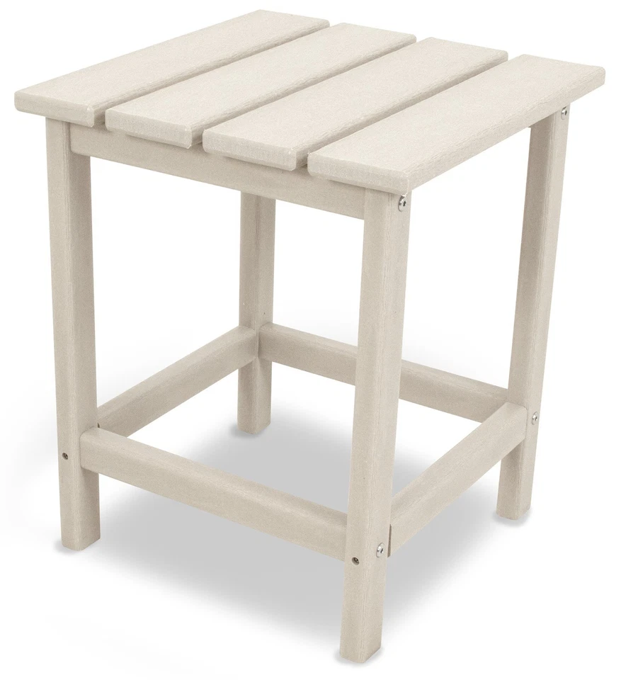 POLYWOOD ECT18SA Long Island 18" Side Table Sand