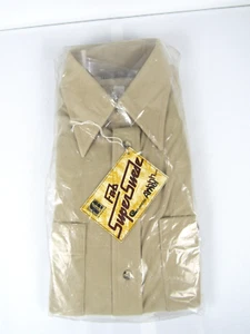 Camicia vintage uomo manica lunga Fab super scamosciata - Elanese - Harwyn - 14-S-14 1/2 - Foto 1 di 5