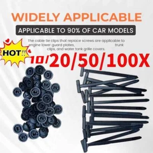 Nylon Universal Cable Tie Buckle, Heavy Duty Self-Locking Nylon.Zip Ties Holder- - Picture 1 of 9