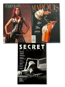 Marquis Style No.1, Marquis Magazine No.36, Secret Magazine No.19 Bundle Set - Imagen 1 de 1