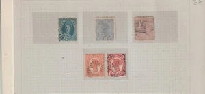 Ex colonia Inglesa Queenlans Monarquía valores años 1869-900 (HA-635) - Imagen 1 de 1