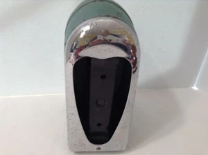Vintage 1950's TUX 2 Sided Metal Napkin Holder Dispenser Restaurant - Picture 1 of 7