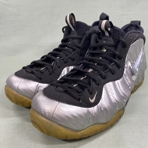 Nike Air Foamposite Pro Silver Surfer US Size 11.5 616750-004 Silver/Black - Picture 1 of 14