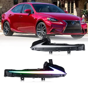 LED RGB Daytime Running Light For Lexus IS250 IS350 IS300 IS200t ISF 14-16 DRL - Bild 1 von 6