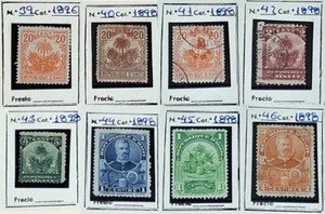 8 SELLOS HAITI 1986-1898 - Foto 1 di 9