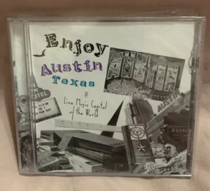 Enjoy Austin Texas CD Live Music Capital Of The World Billy Joe Shaver Kyle Park - Picture 1 of 9