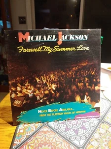 MICHAEL JACKSON Farewell My Summer Love MOTOWN LP. No Poster NM/NM - Picture 1 of 6