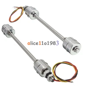 200mm Liquid Float Switch Water Level Sensor Stainless Steel Double Ball - Picture 1 of 6