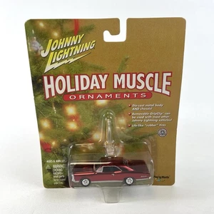 Johnny Lightning 2000 Holiday Muscle Ornaments '67 Pontiac GTO Red NEW - Picture 1 of 3