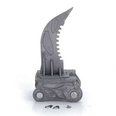 For 1/14 C374 RC Hydraulic Excavator DStraight Blade Scarifier Ripper DIY Parts - Image 1 of 4
