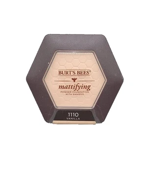 Burt's Bees 100% Natural Origin Mattifying Powder Foundation, 1110 Vanilla - Image 1 of 3