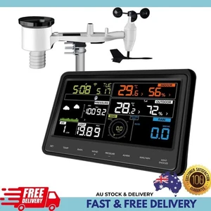 ECOWITT WS2910 Wi-Fi Weather Station Color Display with Wireless Outdoor Solar P - Picture 1 of 7