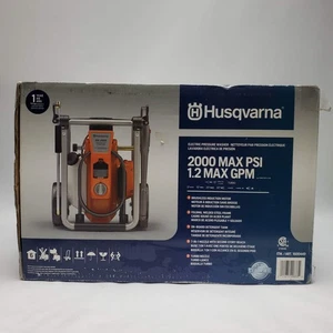 New Husqvarna PW2000 Max PSI Electric Pressure Washer - Picture 1 of 5