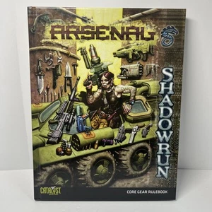 Shadowrun RPG Arsenal Core Gear Rule book Catalyst Games 2008 Wiz Kid Games - Picture 1 of 10