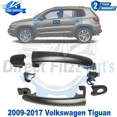 4 шт дверная ручка пара левая и правая для 2005-2009 Hyundai Tucson - Изображение 1 из 4