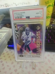2023 Panini Illusions - Illusionists C.J. Stroud #13 (RC) PSA 10 - Picture 1 of 2