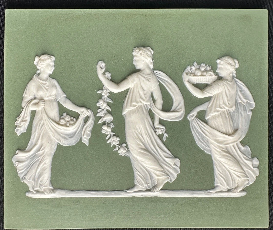 送料込み☆【陶板額】DANCING HOURS 陶板額】DANCING HOURS Wedgwood - The Dancing Hours depicts the
