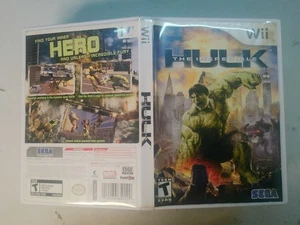 The Incredible Hulk Nintendo Wii Game Case & Cover Art Only - Picture 1 of 1