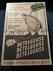NECA Beetlejuice Betelguese the Bio-Exorcist Ultimate Has Been Opened Complete - Imagen 1 de 3