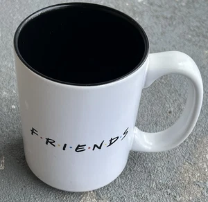 Taza de café Friends The Tv Series logotipo original Warner Bros 20 OZ taza blanca - Imagen 1 de 4