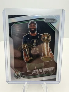 2024-25 Panini Prizm Black - Jaylen Brown, Jaylen Brown #170 Silver Prizm - Picture 1 of 2