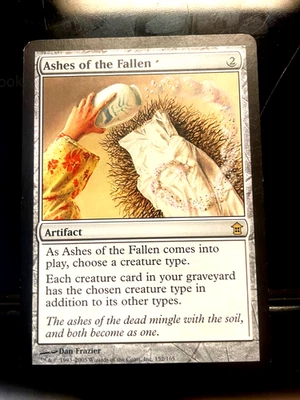Ashes of the Fallen Saviors of Kamigawa Regular This has never been used Look!!! - Image 1 of 2