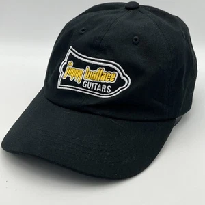 Rare Jimmy Wallace Guitars Cap Hat Black Strap Back Yupoong Classics - Picture 1 of 9