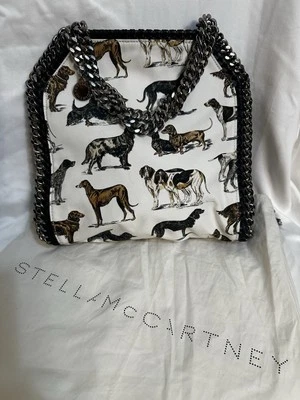 Stella McCartney мини Falabella собаки печати Дамская сумка сумочка цепочка ограниченного тиража - Изображение 1 из 4